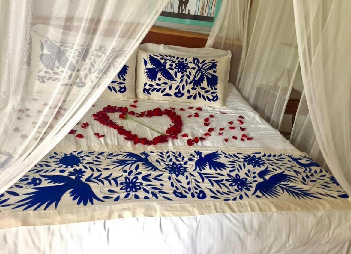 Toto Blue Hotel Boutique Bacalar Bagian luar foto