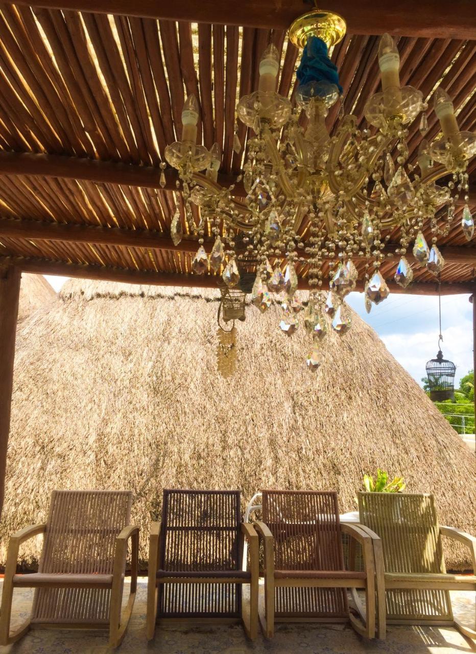 Toto Blue Hotel Boutique Bacalar Bagian luar foto