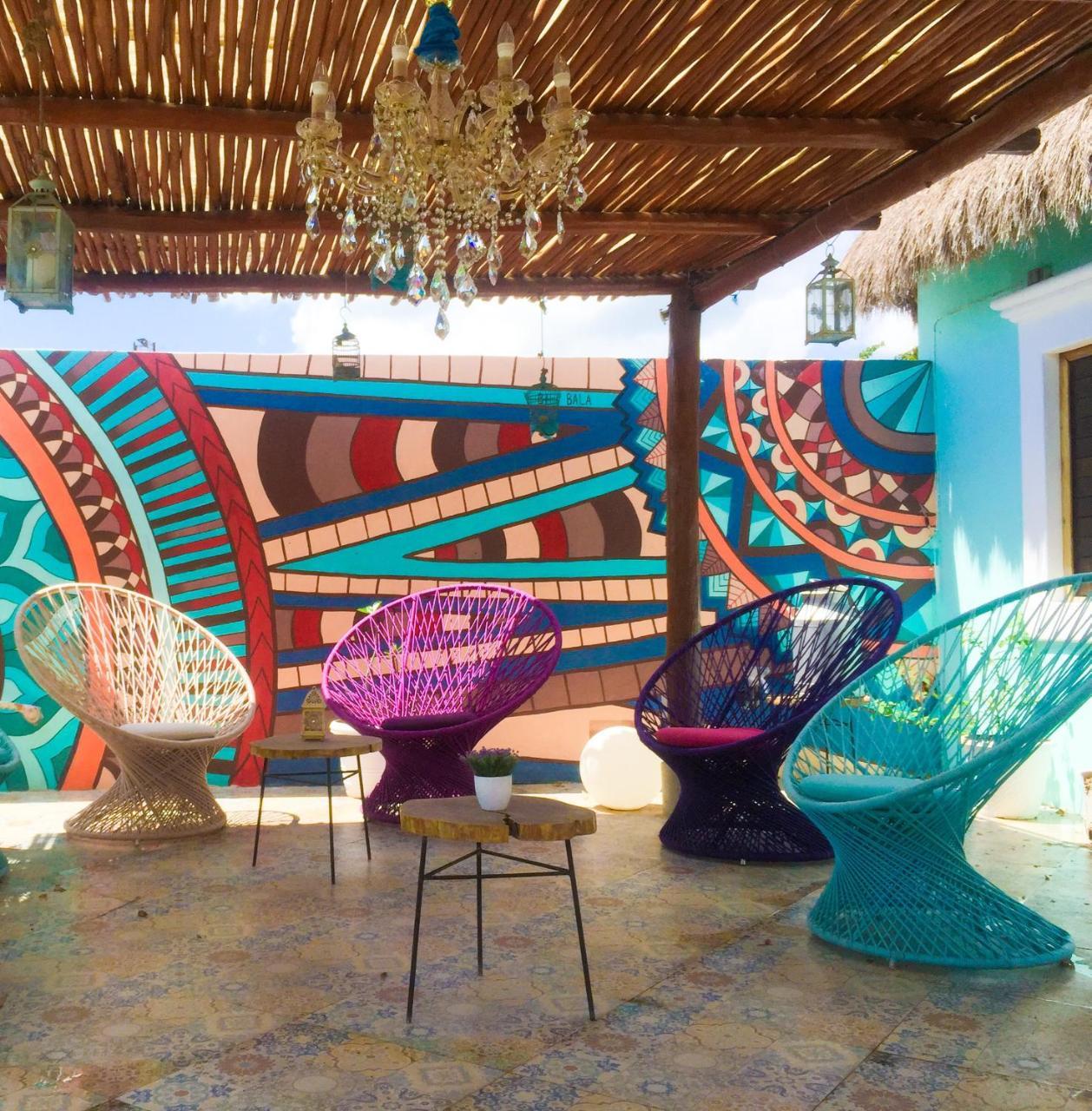Toto Blue Hotel Boutique Bacalar Bagian luar foto