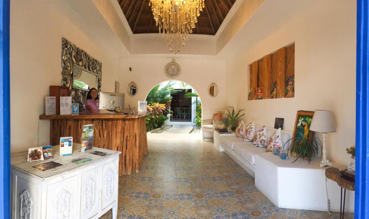 Toto Blue Hotel Boutique Bacalar Bagian luar foto