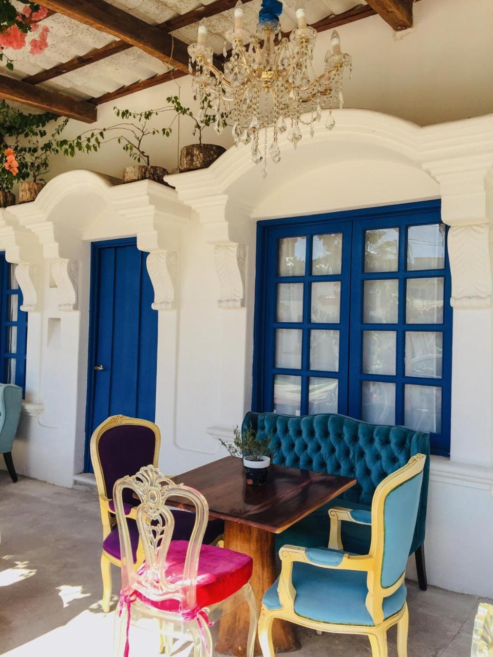 Toto Blue Hotel Boutique Bacalar Bagian luar foto