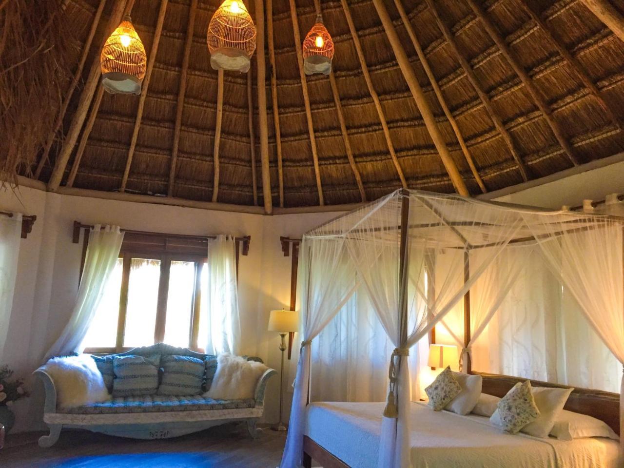 Toto Blue Hotel Boutique Bacalar Bagian luar foto