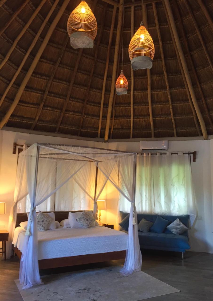 Toto Blue Hotel Boutique Bacalar Bagian luar foto