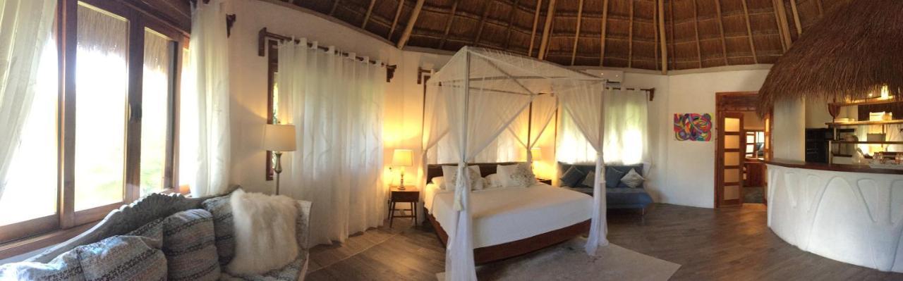 Toto Blue Hotel Boutique Bacalar Bagian luar foto