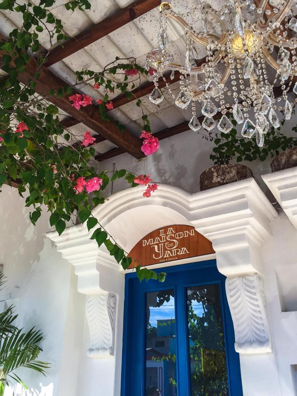 Toto Blue Hotel Boutique Bacalar Bagian luar foto